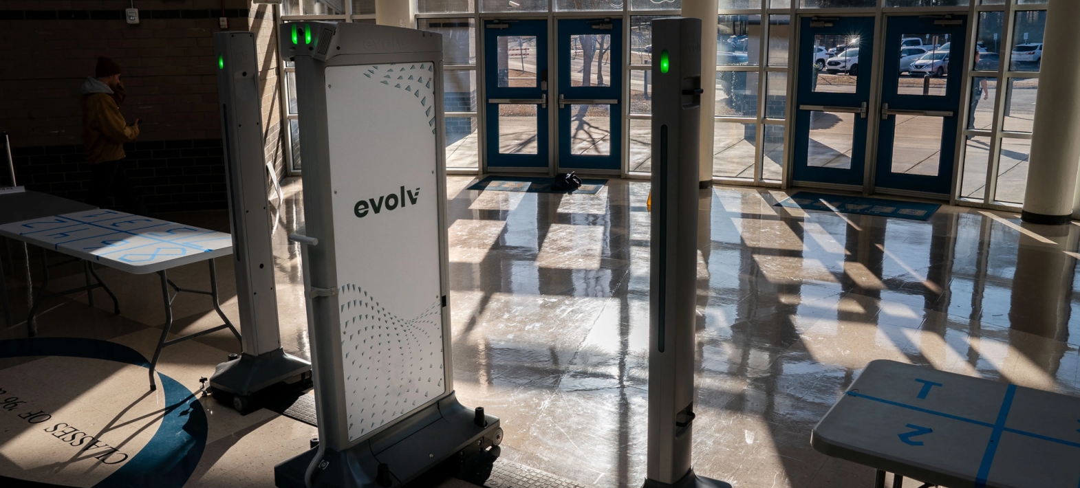 Weapons detectors helping keep Noe safe with minimal inconvenience